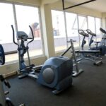 Apartment with gym